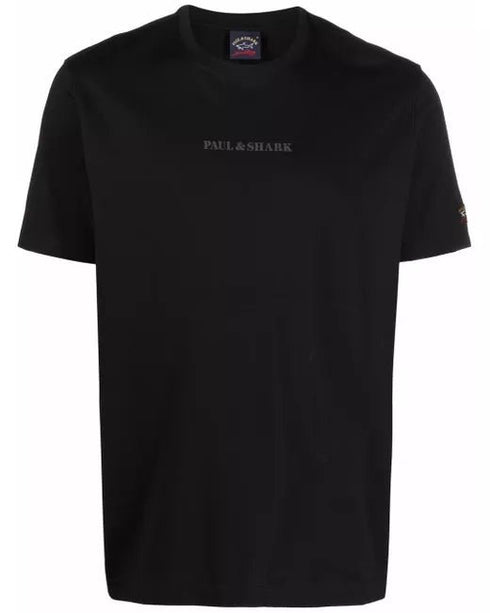 Paul&Shark tshirt חולצה פול שארק טישרט בצבע שחור